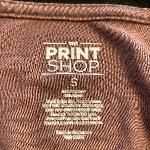 Print Shop Ringer Tee - Picture 3 of 3